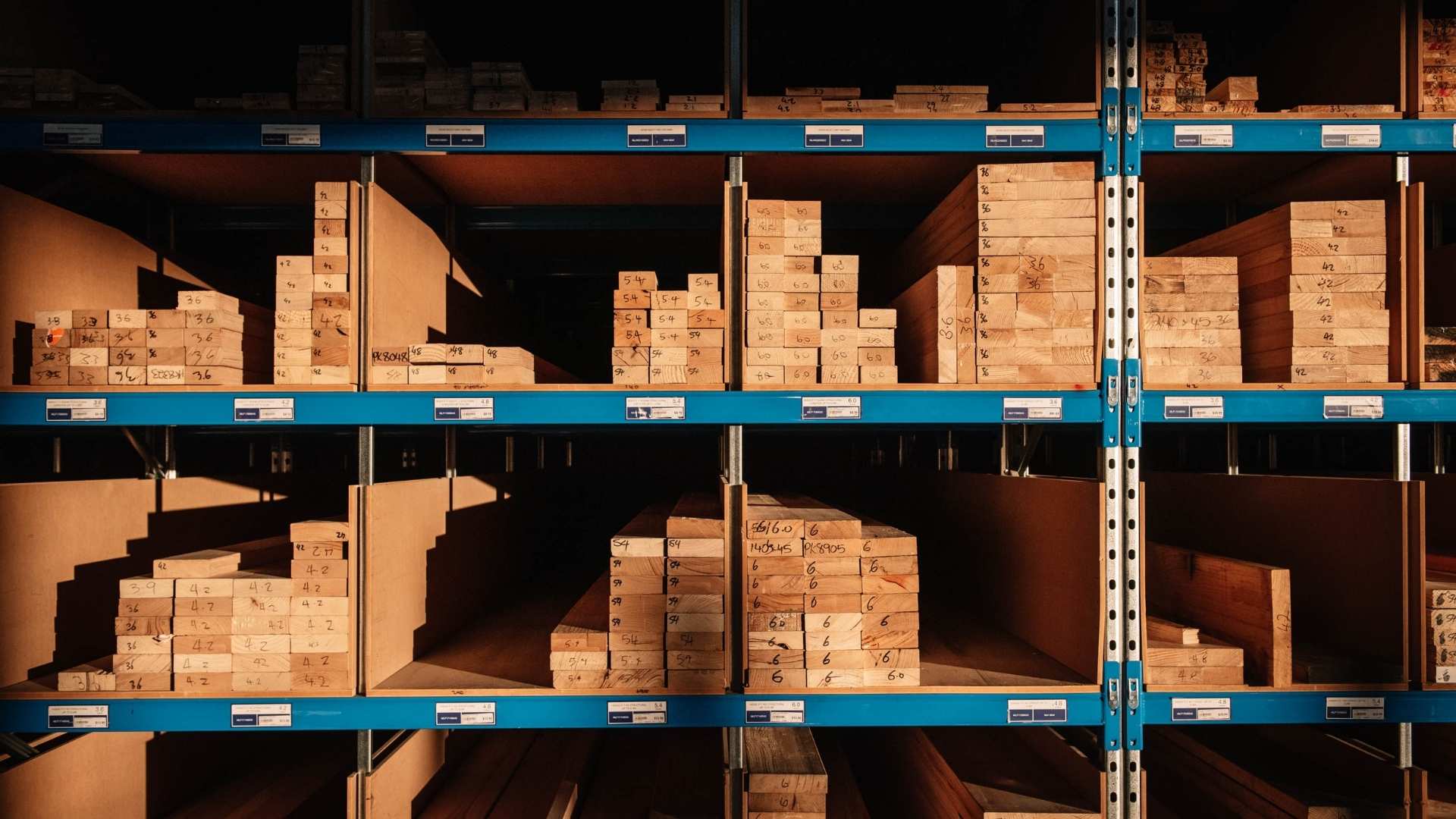 Quality hardwood timber range