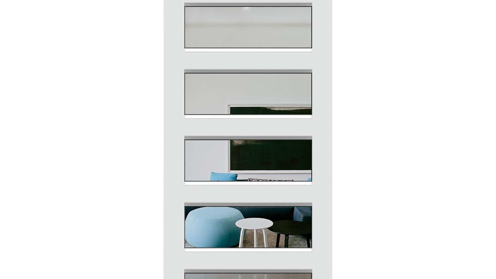 Hume Entry Door Elite Aluminium XE6 White Clear PDP image.