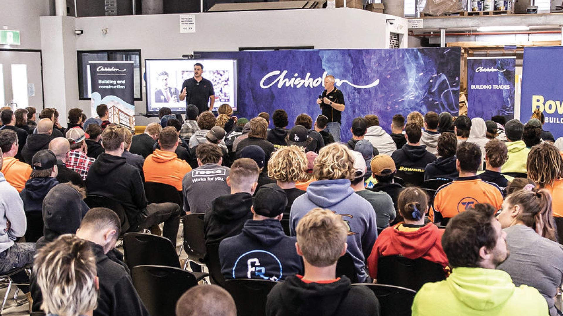 a class full of students at Chisholm TAFE