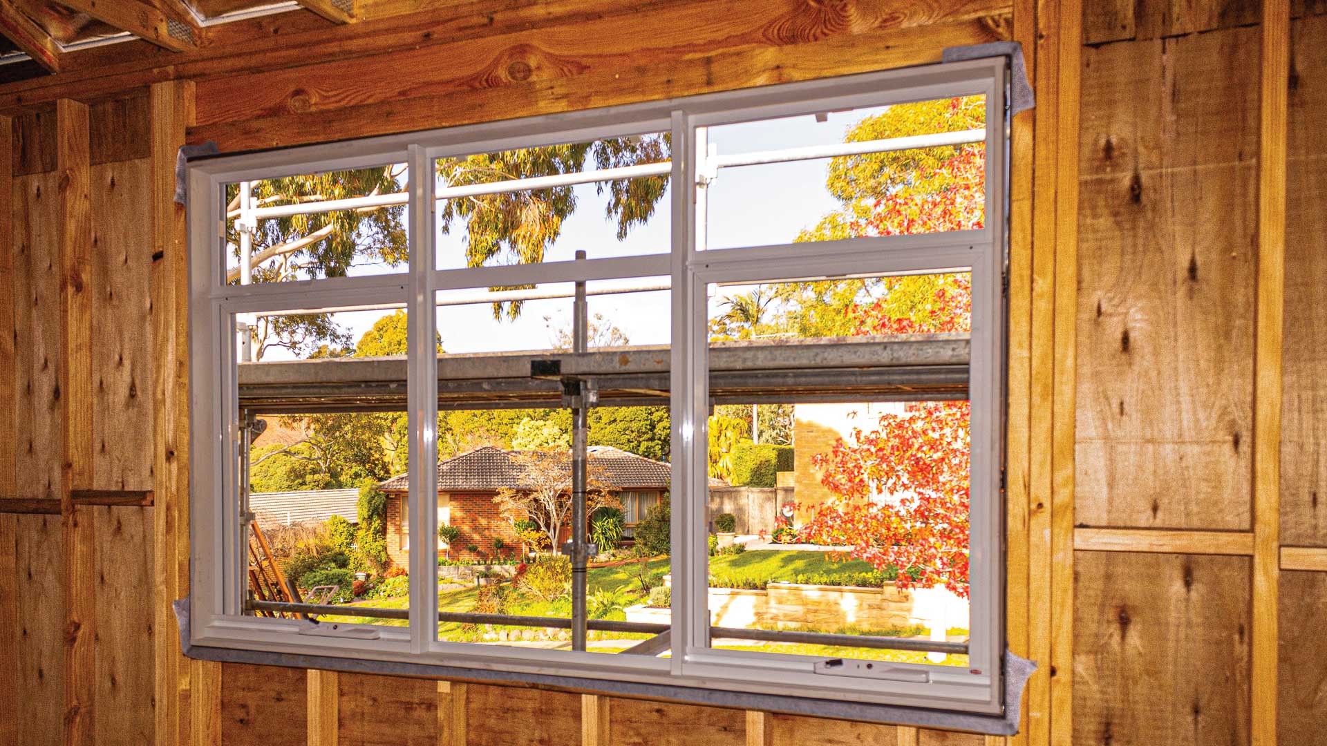 a close shot of a complete Click in window system.