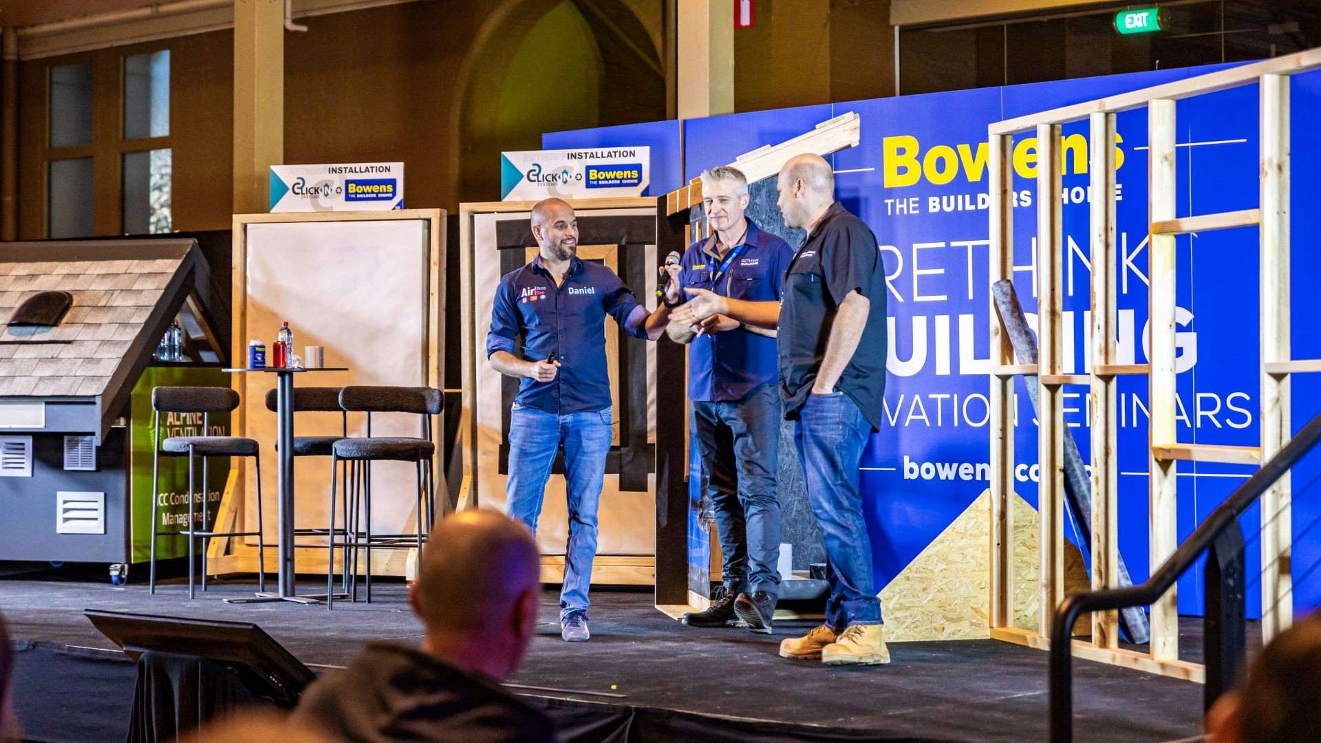 on stage presentation for innovation