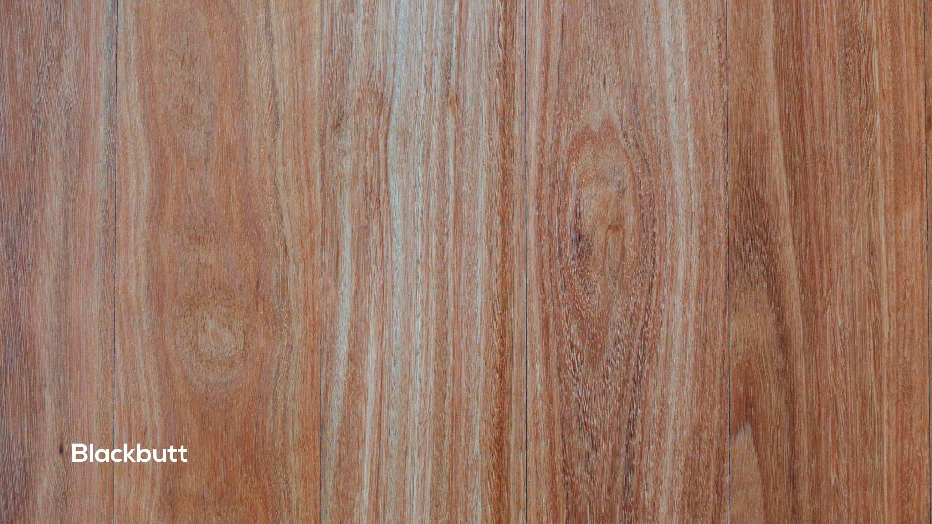 Close up of Blackbutt timber flooring.