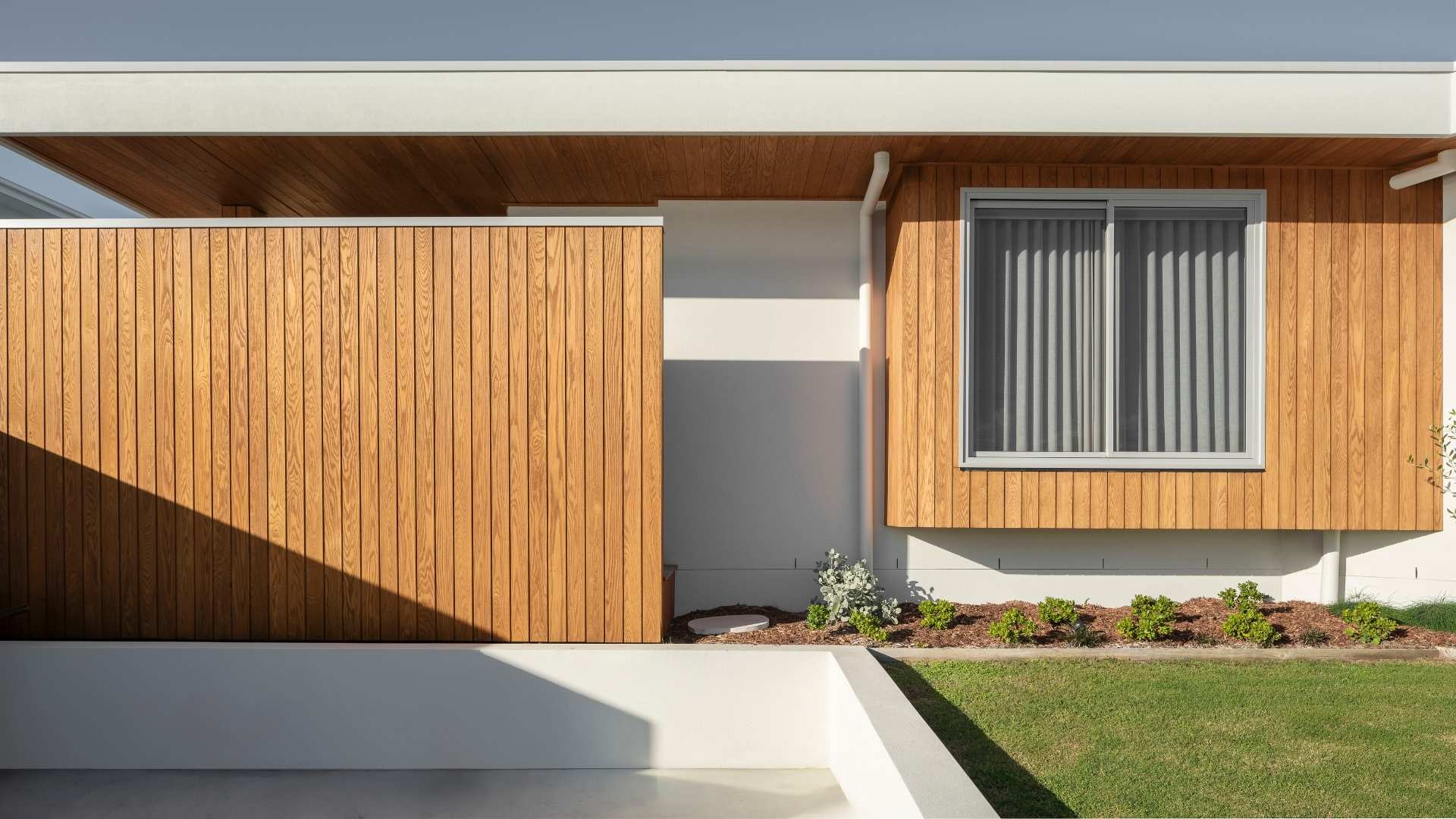 IronOak cladding used on exterior of home.