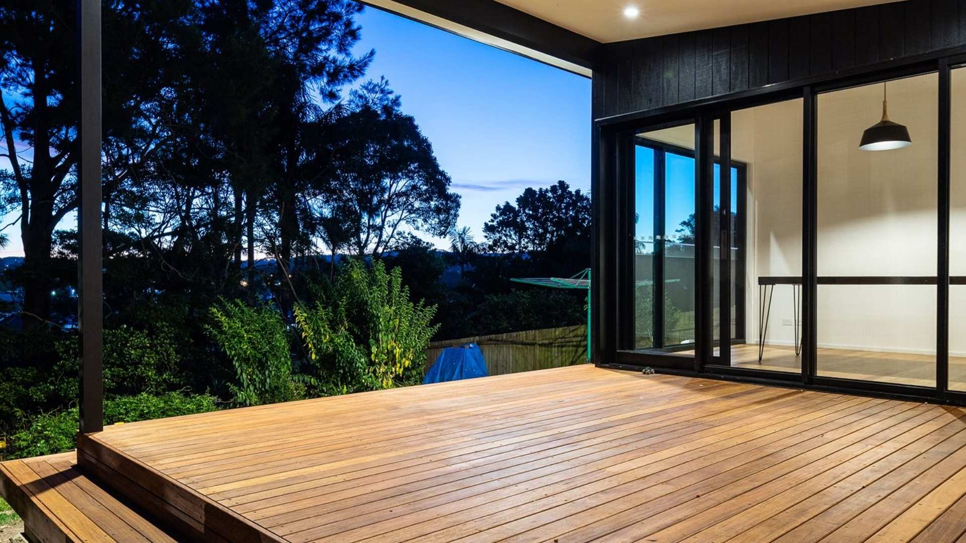 Queensland Spotted Gum decking used on undercover residential job.
