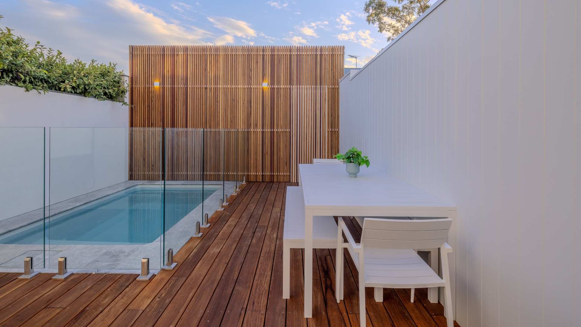 Blackbutt decking used in pool/outdoor project.