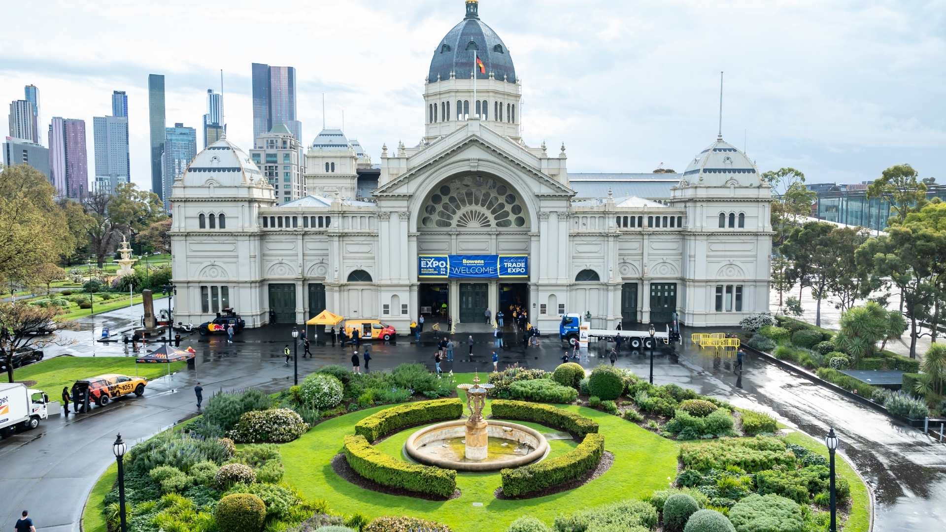 Carlton Exhibition Building during Bowens Expo 2024.
